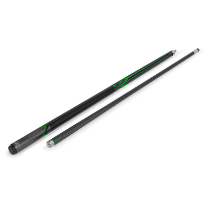 EastPoint Sports Masterton Billiard Cue 4 Pack - Includes Four 2-Piece 58" Billiard Cues with Leather Tip and Micro-Fiber Grips